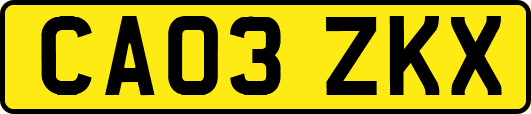 CA03ZKX