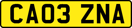 CA03ZNA