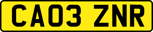 CA03ZNR