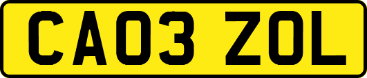 CA03ZOL