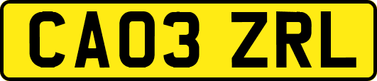 CA03ZRL