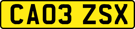 CA03ZSX