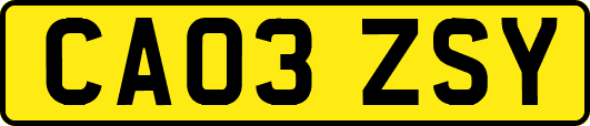 CA03ZSY