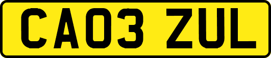 CA03ZUL