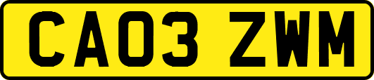 CA03ZWM