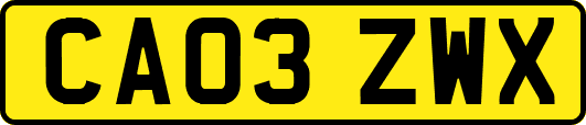 CA03ZWX