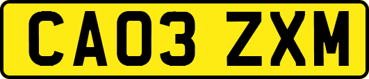 CA03ZXM