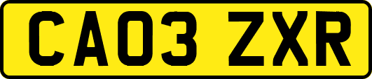 CA03ZXR