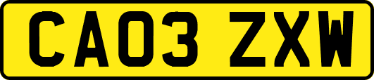 CA03ZXW