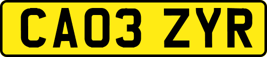 CA03ZYR