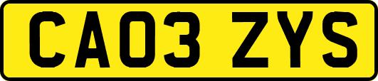 CA03ZYS