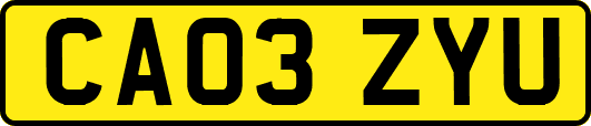 CA03ZYU