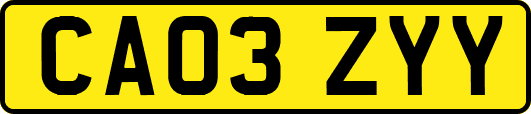 CA03ZYY