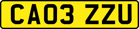 CA03ZZU