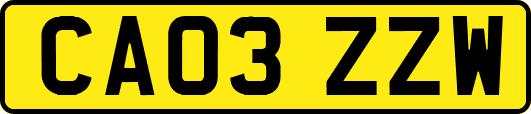 CA03ZZW