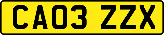 CA03ZZX