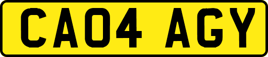 CA04AGY