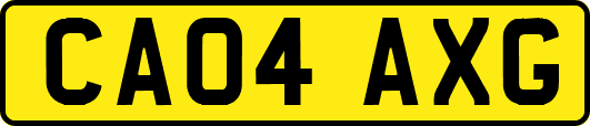 CA04AXG