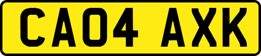 CA04AXK
