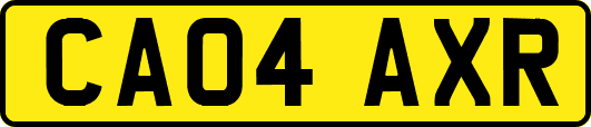 CA04AXR