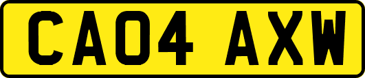 CA04AXW