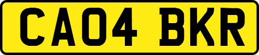 CA04BKR