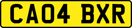 CA04BXR