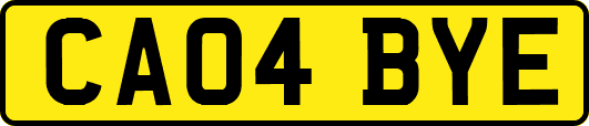 CA04BYE