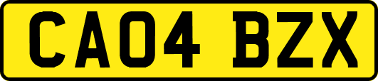 CA04BZX