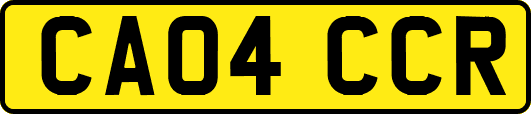 CA04CCR