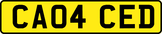 CA04CED