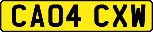 CA04CXW