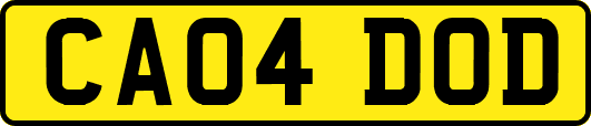 CA04DOD
