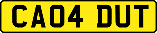 CA04DUT