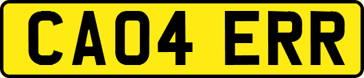 CA04ERR