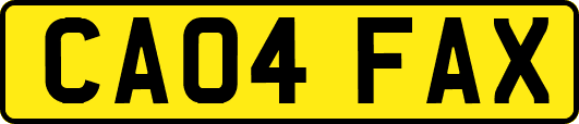 CA04FAX