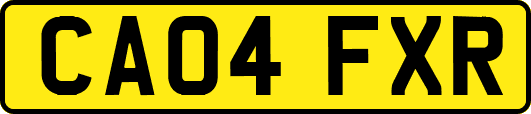 CA04FXR