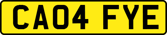 CA04FYE