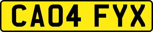 CA04FYX