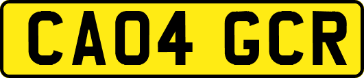 CA04GCR