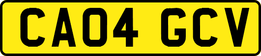 CA04GCV