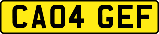 CA04GEF