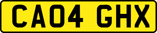 CA04GHX