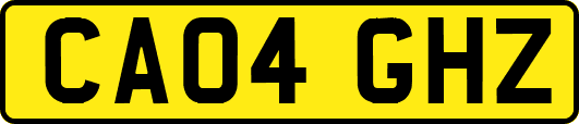 CA04GHZ