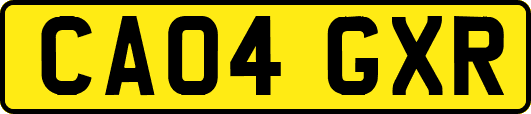 CA04GXR