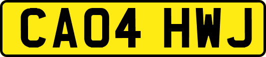 CA04HWJ