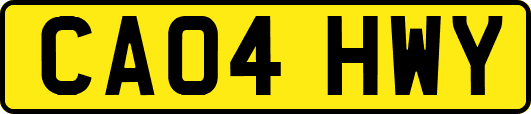 CA04HWY