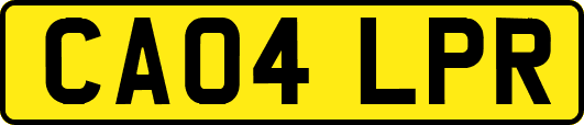 CA04LPR