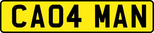 CA04MAN