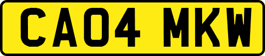 CA04MKW